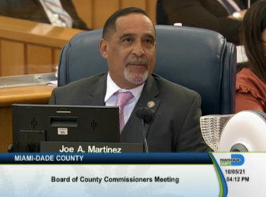 District 11 Commissioner Joe A. Martinez